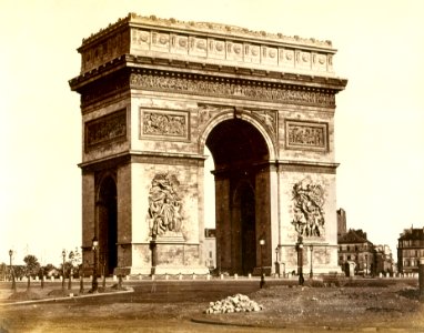 Arc de triomphe de l'Etoile - Édouard Baldus