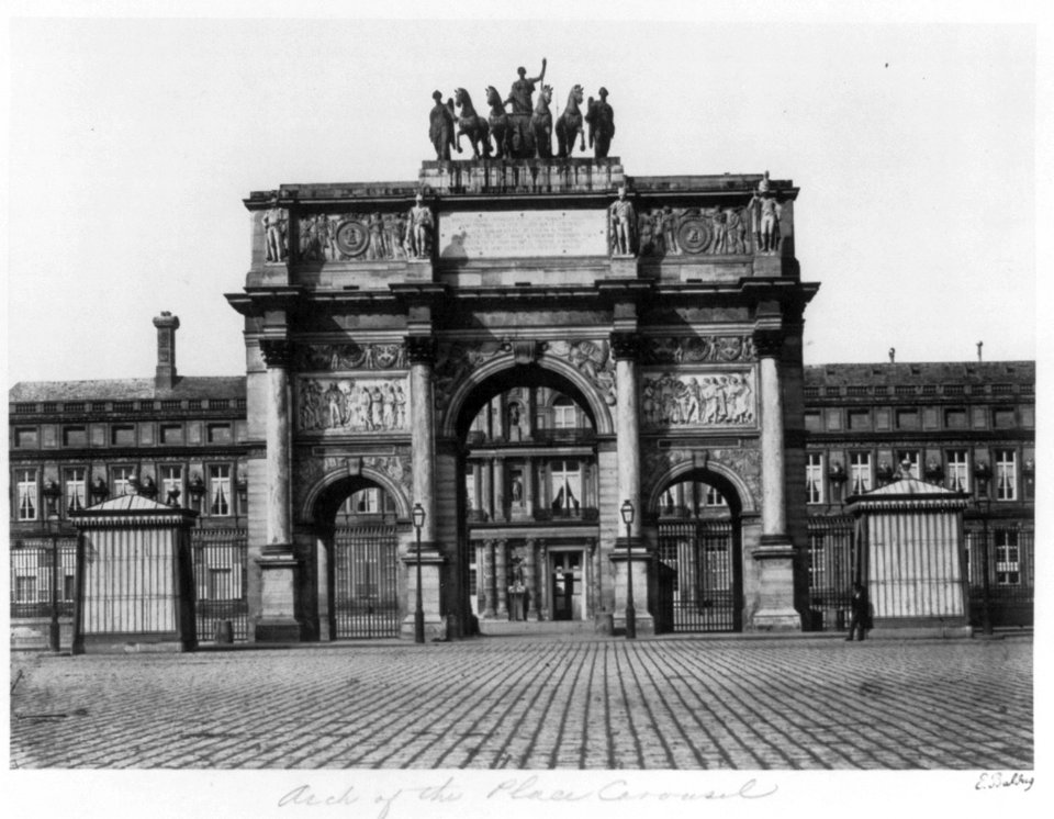 Arc de Triomphe du Carrousel) - E. Baldus LCCN94504026