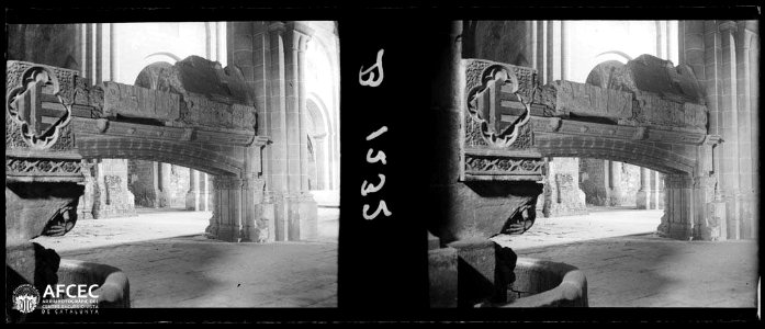 Arc i sepulcre reial al monestir de Santa Maria de Poblet