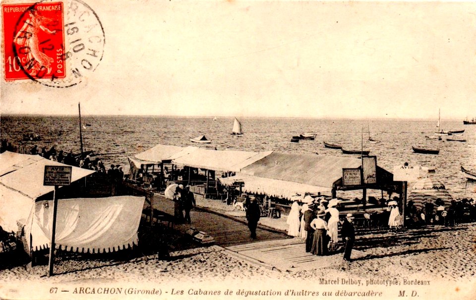 Arcachon - cabanes 1