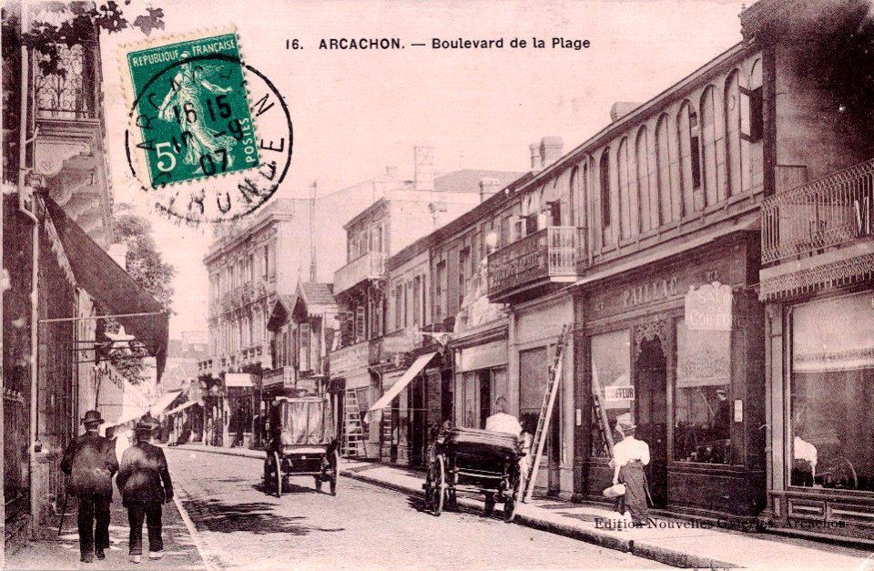 Arcachon - boulevard de la plage 1