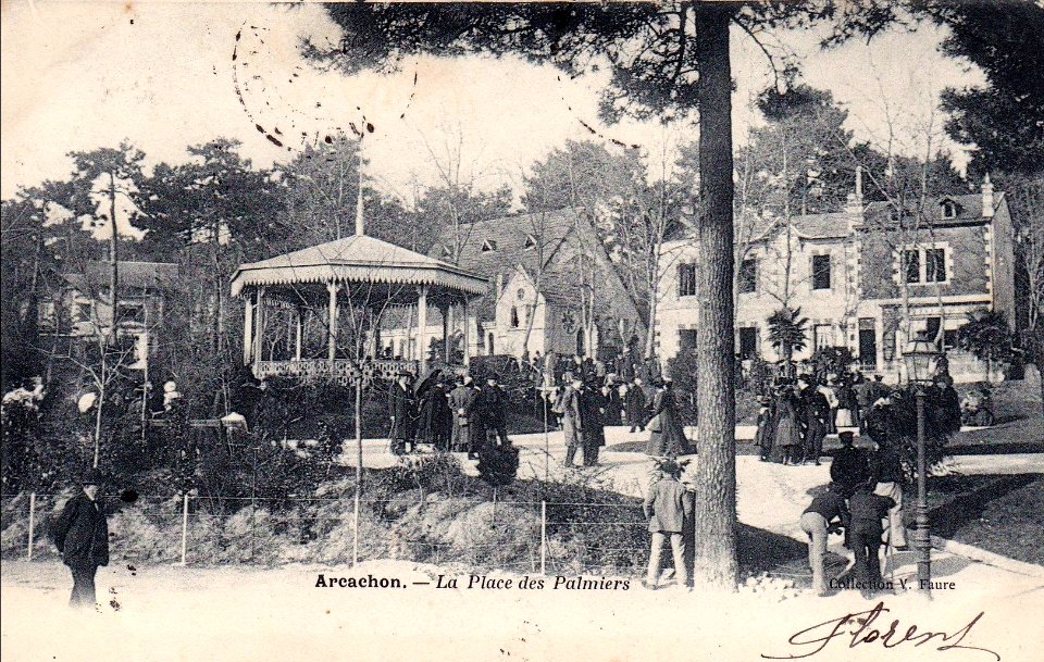 Arcachon - place des palmiers 2