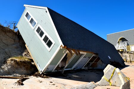 House damage destruction photo