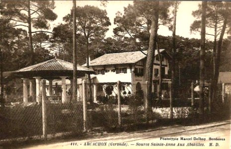 Arcachon - source Sainte-Anne Abatilles 2