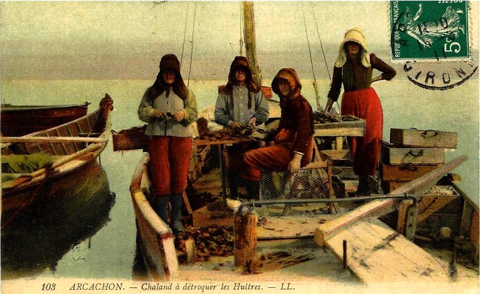 Arcachon - travail de détroquage 2