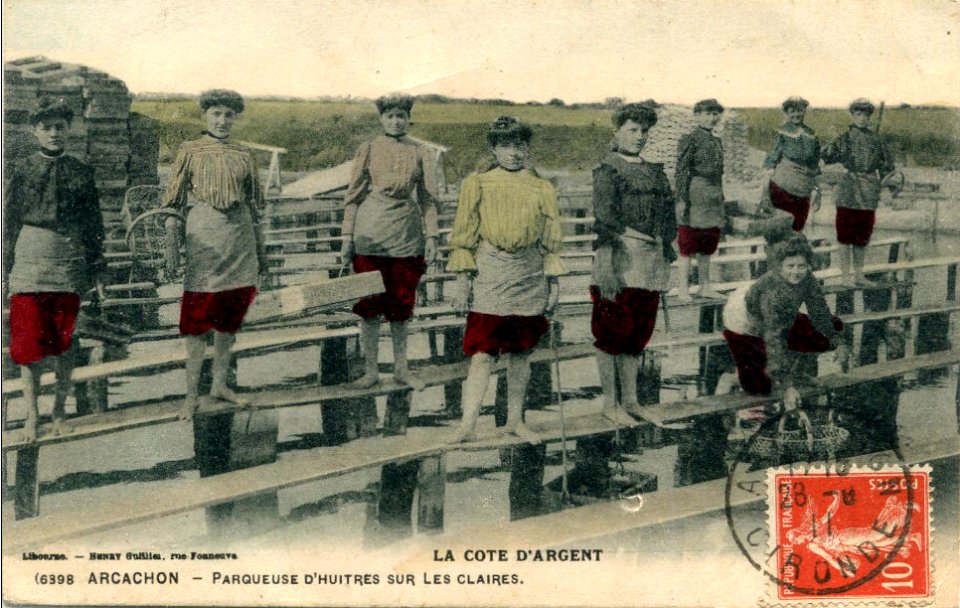 Arcachon - travail de lavage 2