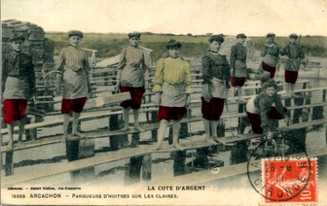 Arcachon - travail de lavage 2