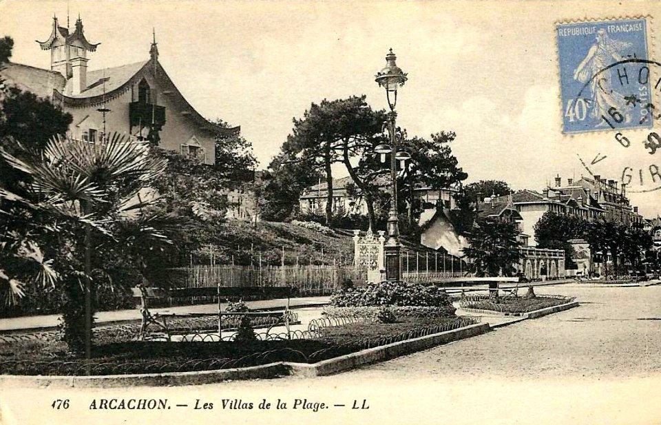 Arcachon - villas de la plage