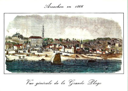 Arcachon en 1866
