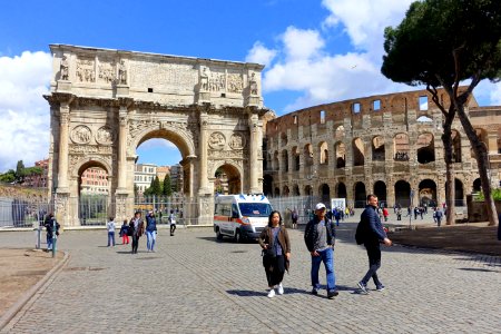 Arch of Constantine - Rome, Italy - DSC01383 photo
