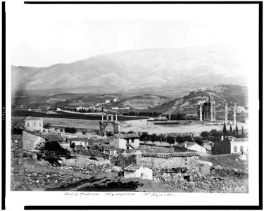 Arch of Hadrian-Olympieum-Mt. Hymettus LCCN94513401