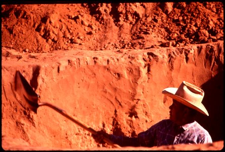 Archaeological Dig - a Project of the Museum of Northern Arizona. Many Workers at the Dig Are Skilled Local Navajos (4265748603)