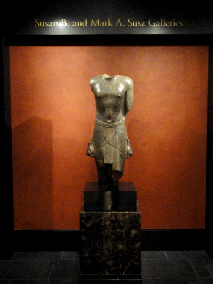 Archibios torso, Mendes, Egypt, Ptolemaic Period, 2nd century CE - Nelson-Atkins Museum of Art - DSC08054