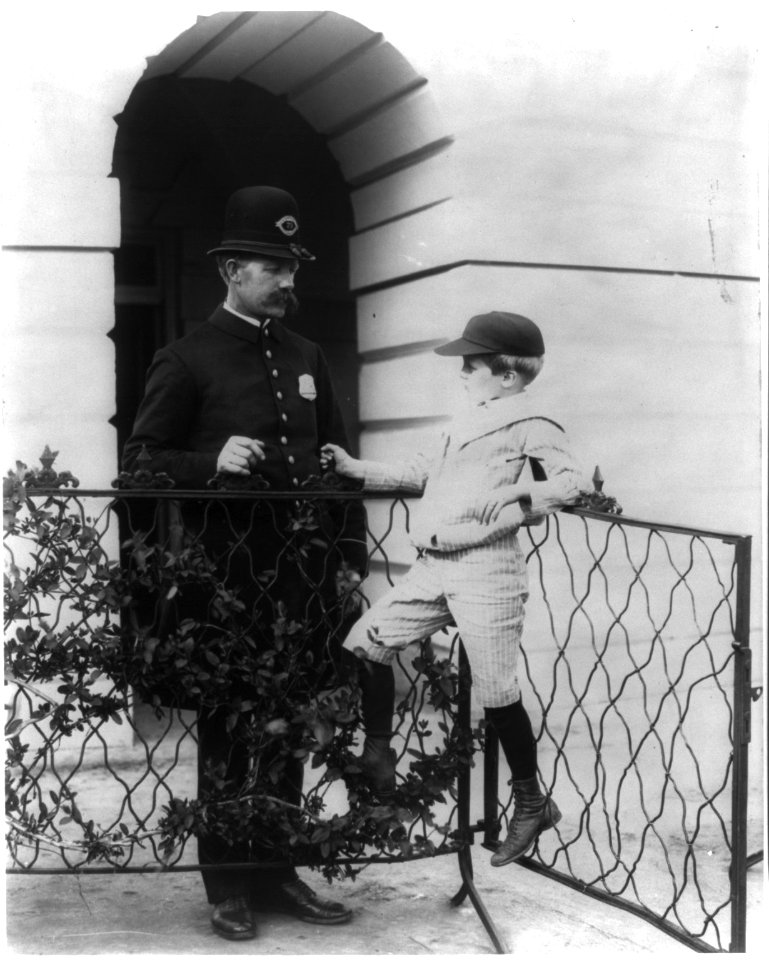 Archie Roosevelt and his friend the policeman LCCN2001703913
