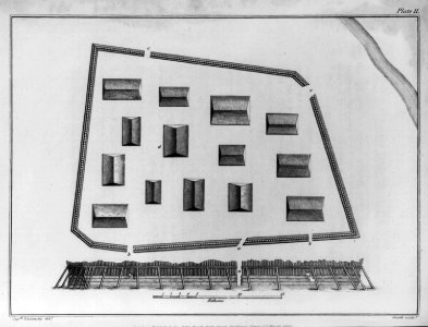 Architectural plan of Fort Sitka, Alaska LCCN2004673142