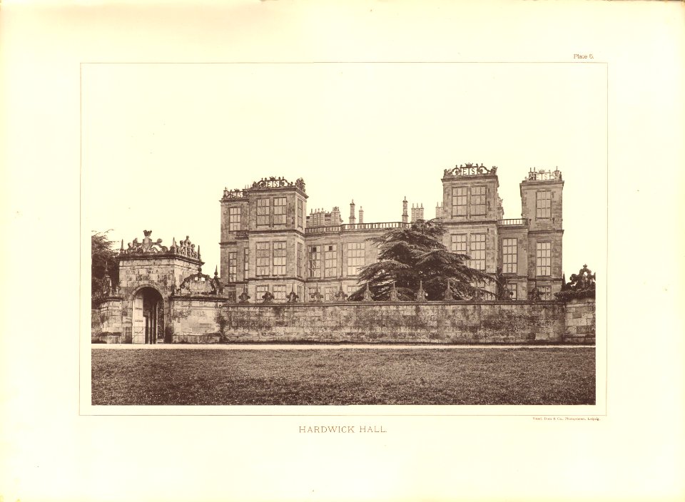Architecture of the renaissance in England Plate 05 Hardwick Hall