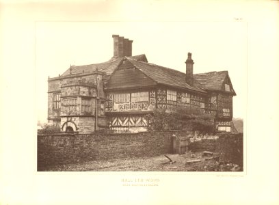 Architecture of the renaissance in England Plate 10 Hall i'th' Wood near Bolton-le-Moors