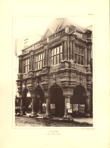 Architecture of the renaissance in England Plate 24 Exeter Town Hall