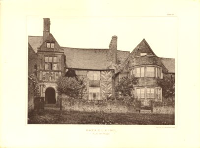 Architecture of the renaissance in England Plate 22 Ragdale Old Hall