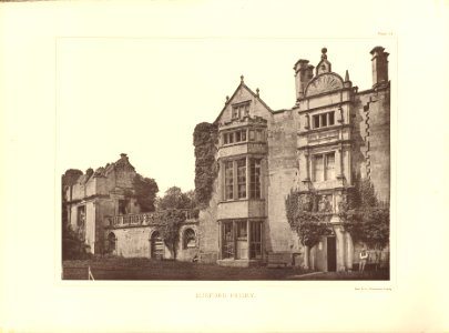 Architecture of the renaissance in England Plate 34 Burford Priory
