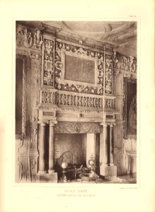 Architecture of the renaissance in England Plate 64 Knole House chimney piece in the ball room