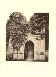 Architecture of the renaissance in England Plate 62 Porch at Elstow