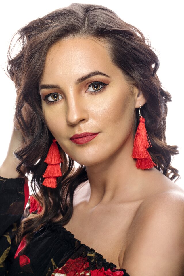 Girl model glamour