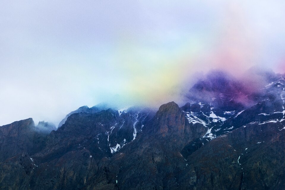 Summit landscape nature