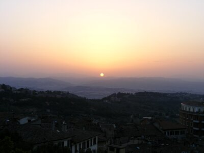 Perugia sun rooftop