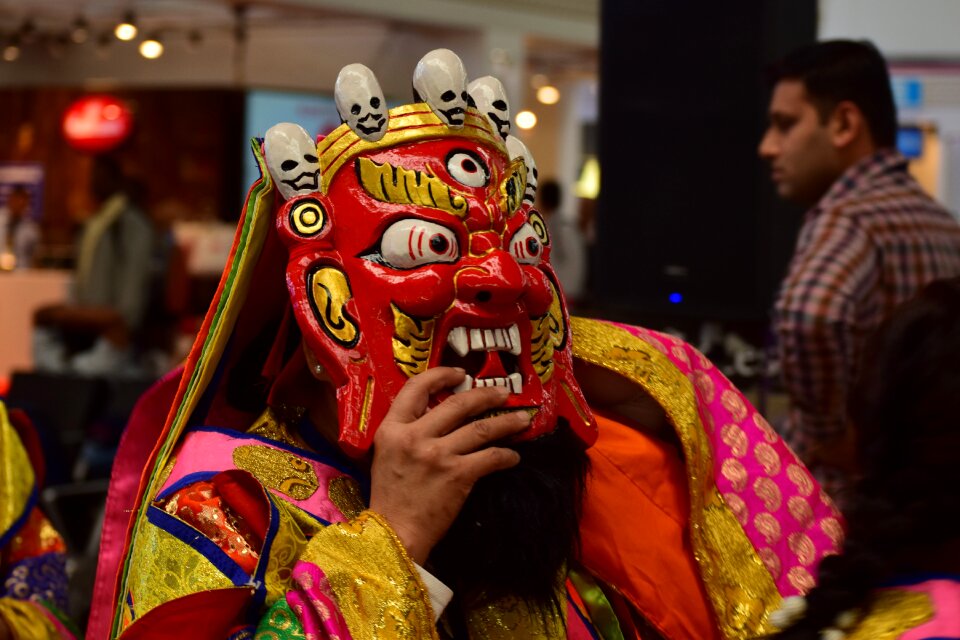 Traditional culture mask