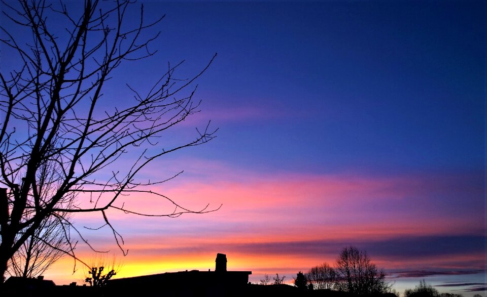 Twilight nature beautifully