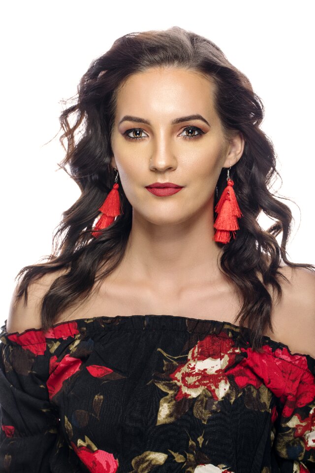 Fashion model portrait
