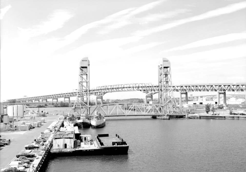 Basin Bridge of Philadelphia Naval Shipyard 1995