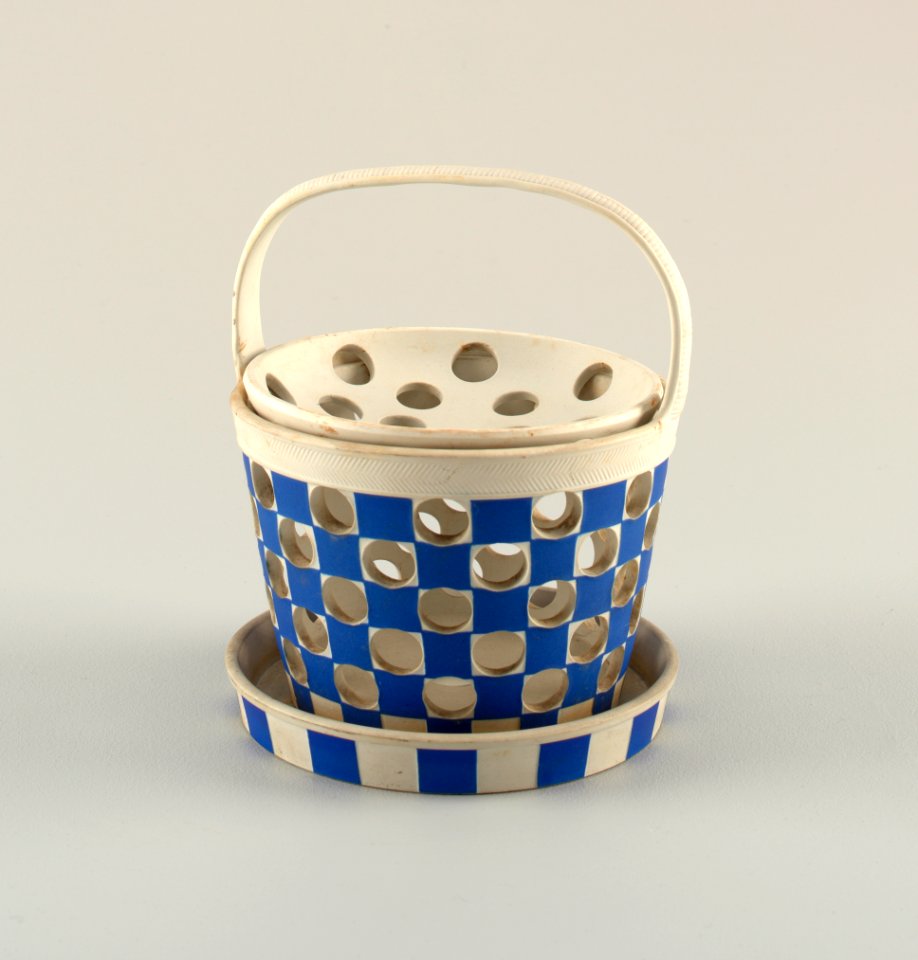 Basket, Lid And Dish (England), 19th century (CH 18634857)