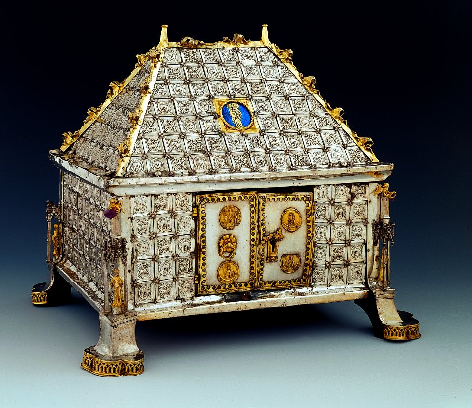 Basle Munster treasury Reliquary shape of a house