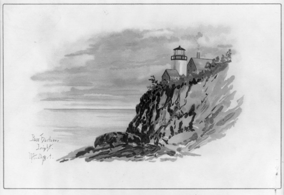 Bass Harbour Light, Mt. Desert. LCCN2016647193