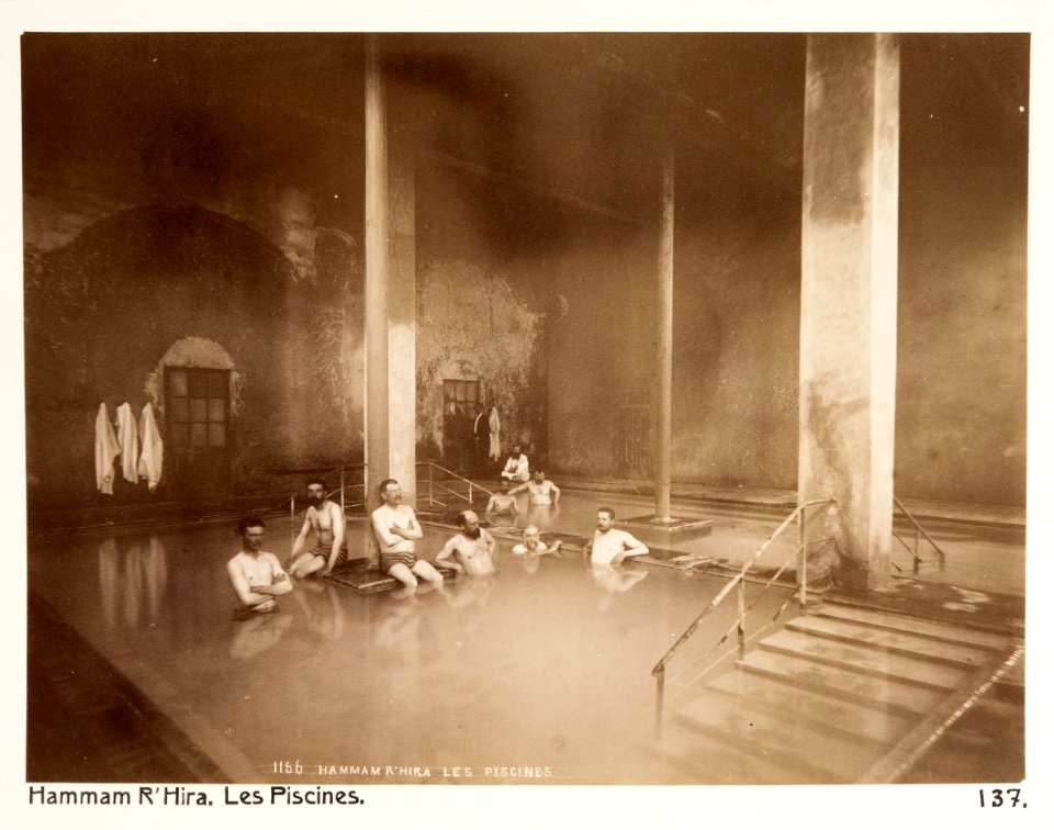 Bassängerna i Hammam R'Hira, Algeriet - Hallwylska museet - 107981