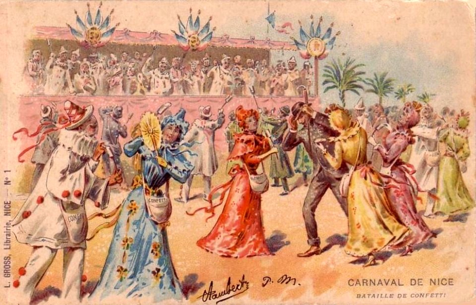 Bataille de confetti à Nice - 2