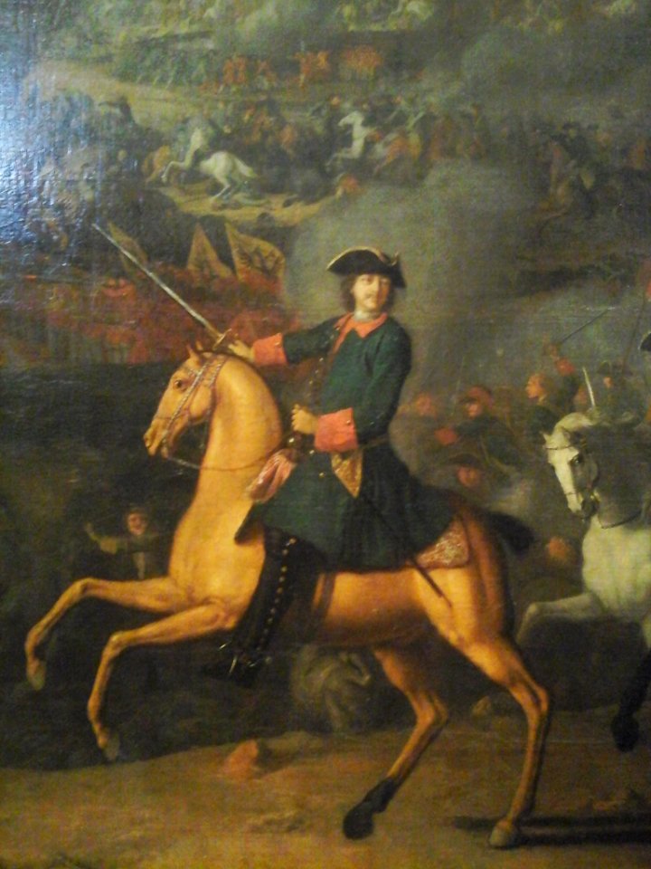 Bataille de Poltava Pierre le Grand