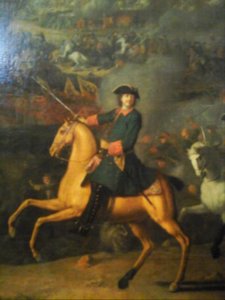 Bataille de Poltava Pierre le Grand