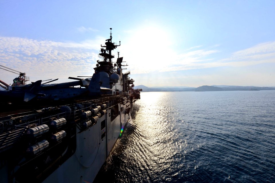 Bataan Amphibious Ready Group, 2014 Deployment 141004-N-YC845-107