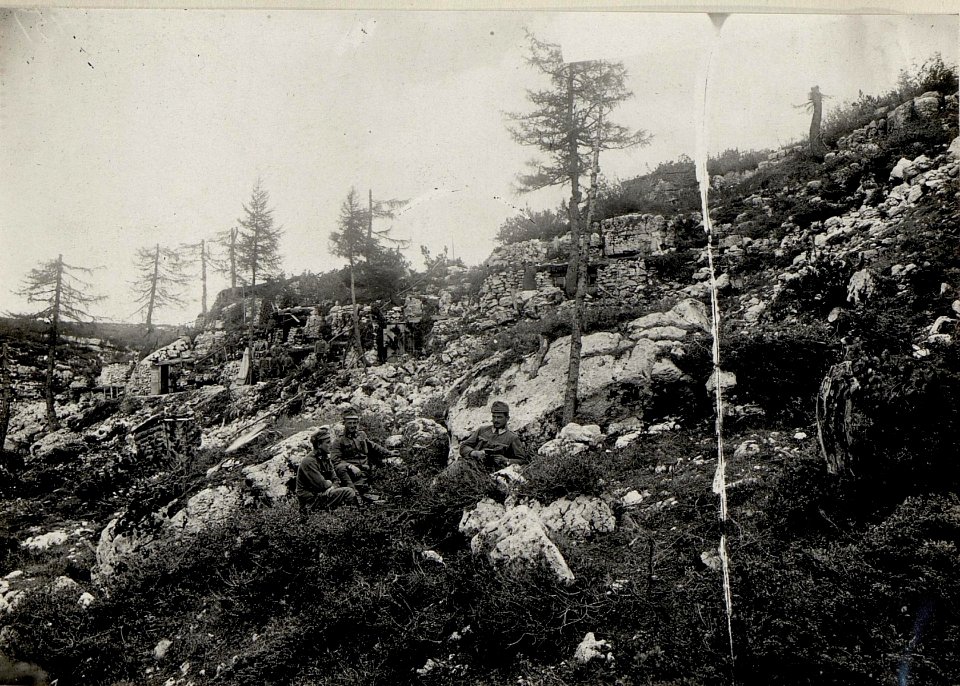 Bataillonskommando am Monte Forno (BildID 15628205)