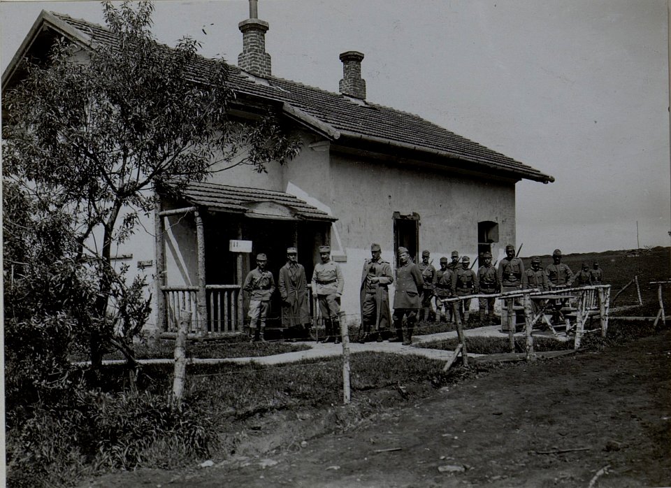 Bataillonskommando II-20 in PYSZKOWCE. (Wächterhaus.) (BildID 15450856)