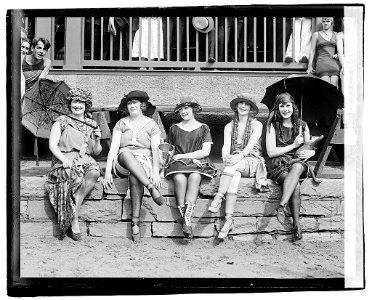 Bath costume contest, 6-25-21, (Bathing Beach) LOC npcc.04436