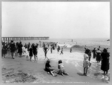 Bathing at Ocean Grove, N.J. LCCN91787574