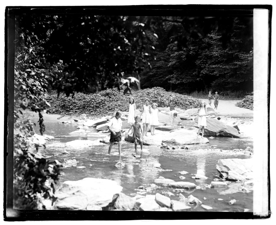 Bathing, Rock Park LOC npcc.04689