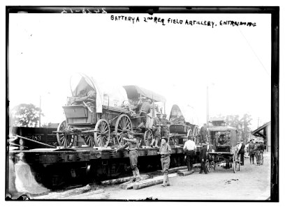 Battery A 2nd Regt. Field artillery LCCN2014690647
