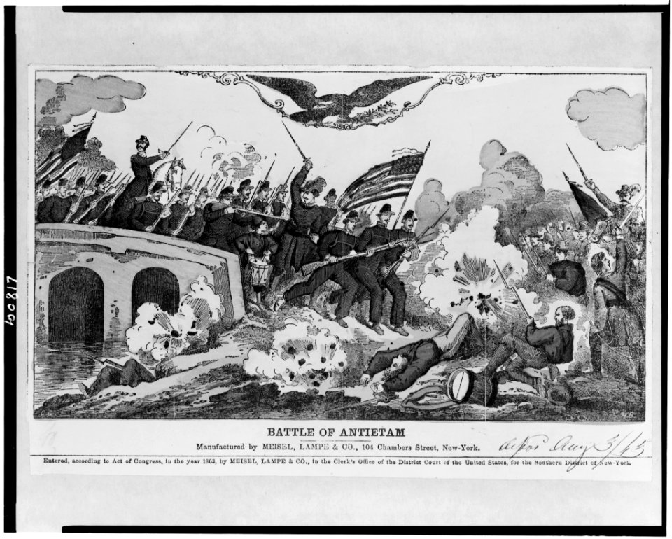 Battle of Antietam - C.G. ; H.B. LCCN90714617