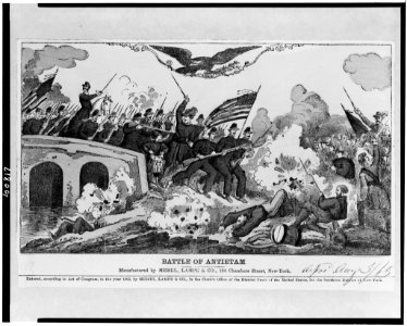 Battle of Antietam - C.G. ; H.B. LCCN90714617