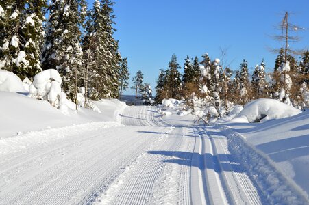 Track finnish skiing